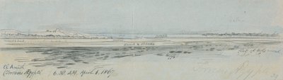 El Areesh (Torrens Ægypti) by Edward Lear